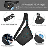 Anti Theft Crossbody Bag - Secret Stashing - Concealment Furniture, Diversion Safes, Home Security Safes