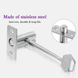 Stainless Steel Hidden Manager Tubewell Key Mortise Lock - Secret Stashing - Concealment Furniture, Diversion Safes, Home Security Safes