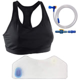 Sports Bra Hidden Flask Pouch – 25oz, Large, Leak Proof