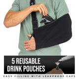Arm Sling Flask – Hidden 16oz Alcohol Flask for Concerts & Events
