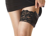 Garter Purse, Stays Put Silicone Grip & 2 Secured Pockets - Secret Stashing - Concealment Furniture, Diversion Safes, Home Security Safes