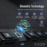 Biometric Gun Safe for Pistols - Secret Stashing - Concealment Furniture, Diversion Safes, Home Security Safes