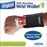 RFID Protection Travel Wrist Wallet - Secret Stashing - Concealment Furniture, Diversion Safes, Home Security Safes