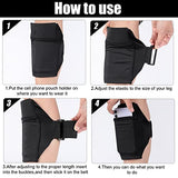 Cell Phone Leg Straps - Secret Stashing - Concealment Furniture, Diversion Safes, Home Security Safes