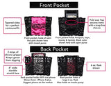 Garter Purse, Stays Put Silicone Grip & 2 Secured Pockets - Secret Stashing - Concealment Furniture, Diversion Safes, Home Security Safes