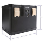 Fireproof & Waterproof Filing Safe Box - Secret Stashing - Concealment Furniture, Diversion Safes, Home Security Safes