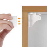 Adhesive Magnetic Cabinet Locks for Baby Safety (8 Locks, 2 Keys)