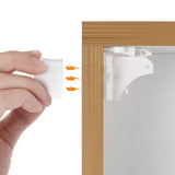 Adhesive Magnetic Cabinet Locks for Baby Safety (8 Locks, 2 Keys)