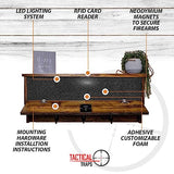 Rustic Coatrack Storage with RFID Lock – Distressed Gray