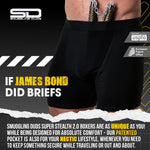 Anti Theft, Pickpocket Proof, Travel Pocket Underwear