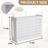 HAIDAIYA Solid Wood Wall-Mounted Router Masking Cabinet