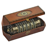 The Noble Collection The Da Vinci Code Cryptex - Secret Stashing - Concealment Furniture, Diversion Safes, Home Security Safes