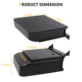 Hidden Center Console Storage for 2018–2025 Wrangler JL / Gladiator JT | One-Touch
