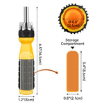 Screwdriver Diversion Safe – Hidden Steel Storage with Twist-Off Handle