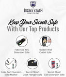 Secret Stash Double-Sided Hard Shell Eyeglass Case Diversion Safe