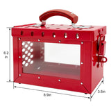 SAFBY Heavy-Duty OSHA-Compliant 13-Slot LOTO Station