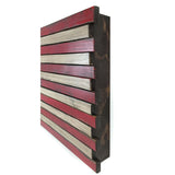 Mini American Flag Wall Display – Hidden Locking Gun Concealment