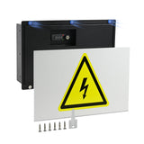 Hidden Wall Magnetic Vent Cover with High Voltage Warning