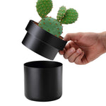 Flower Pot Diversion Safe with Key Lock