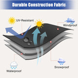 Vercome 500D Oxford Waterproof Cabinet Privacy Cover
