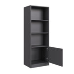 Modern Nightstand with Lockable Hidden Compartment