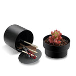 Flower Pot Diversion Safe with Key Lock
