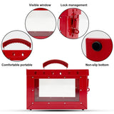 SAFBY Heavy-Duty OSHA-Compliant 13-Slot LOTO Station