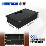 Ryansunoro Secret In-Wall Safe with Magnetic Vent Cover Disguise