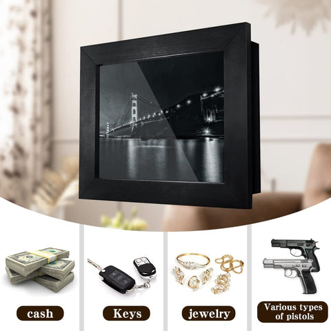 Photo Frame Hidden Gun Safe – Secret Stashing