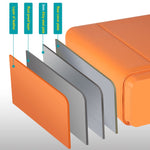 Leather Wrapped Jewelry Storage Safe - Secret Stashing - Concealment Furniture, Diversion Safes, Home Security Safes