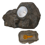 Solar Rock Light Hide-A-Key | Waterproof Hidden Key Holder