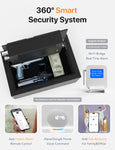 Smart Home Safe – WiFi App Lock, Voice Command, Anti-Theft