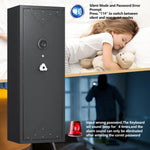 Large 10–15 Gun Safe Cabinet for Home | Quick-Access Rifle & Pistol