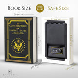 Hollowed Out Book with Hidden Secret Compartment for Jewelry, Money and Cash