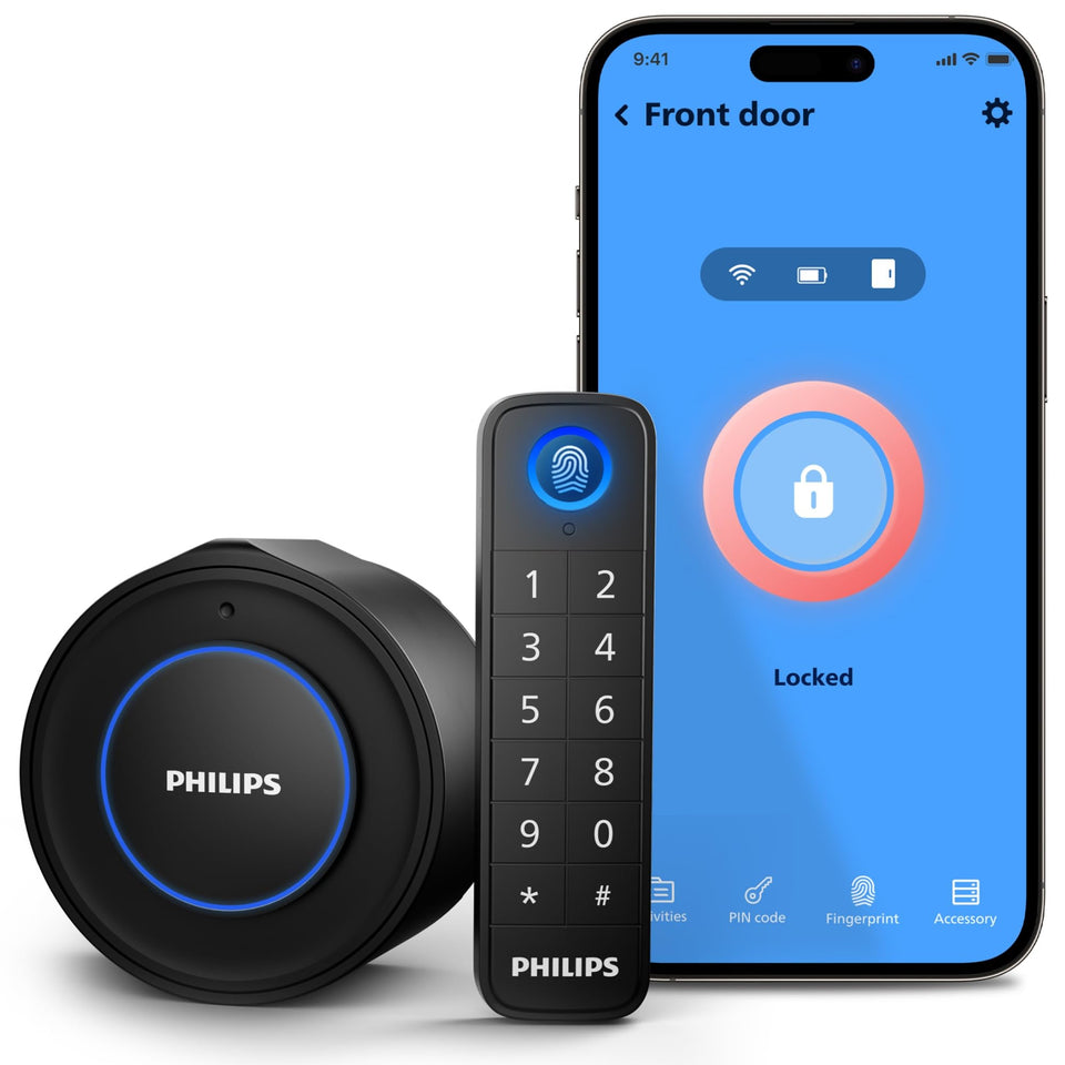 WiFi Smart Lock with Fingerprint Keypad – Secret Stashing