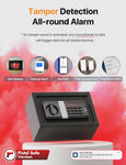 Smart Home Safe – WiFi App Lock, Voice Command, Anti-Theft