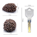Pine Cone Key Hide Box – Outdoor Secret Key Holder