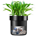 Flower Pot Diversion Safe with Key Lock