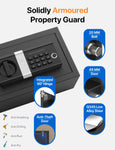 Smart Home Safe – WiFi App Lock, Voice Command, Anti-Theft