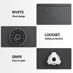 Large 10–15 Gun Safe Cabinet for Home | Quick-Access Rifle & Pistol
