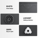 Large 10–15 Gun Safe Cabinet for Home | Quick-Access Rifle & Pistol