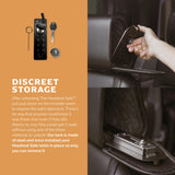 Universal Biometric Vehicle Headrest Safe