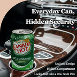 Soda Can Diversion Safe | Realistic Hidden Stash for Cash & Keys