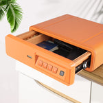 Leather Wrapped Jewelry Storage Safe - Secret Stashing - Concealment Furniture, Diversion Safes, Home Security Safes