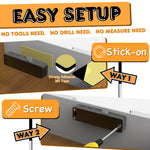 Invisible Smart Cabinet Lock – Bluetooth/RFID Keyless Drawer Lock