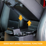 Hidden Center Console Storage for 2018–2025 Wrangler JL / Gladiator JT | One-Touch