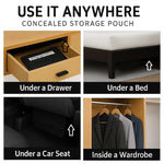 2-Pack Diversion Safe Bags | Adhesive Hidden Valuables Pouches