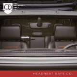 Universal Biometric Vehicle Headrest Safe