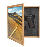 Hidden Gun Storage Picture Frame