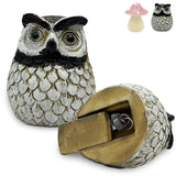 Owl Hide-A-Key Outdoor, Waterproof Hidden Key Holder